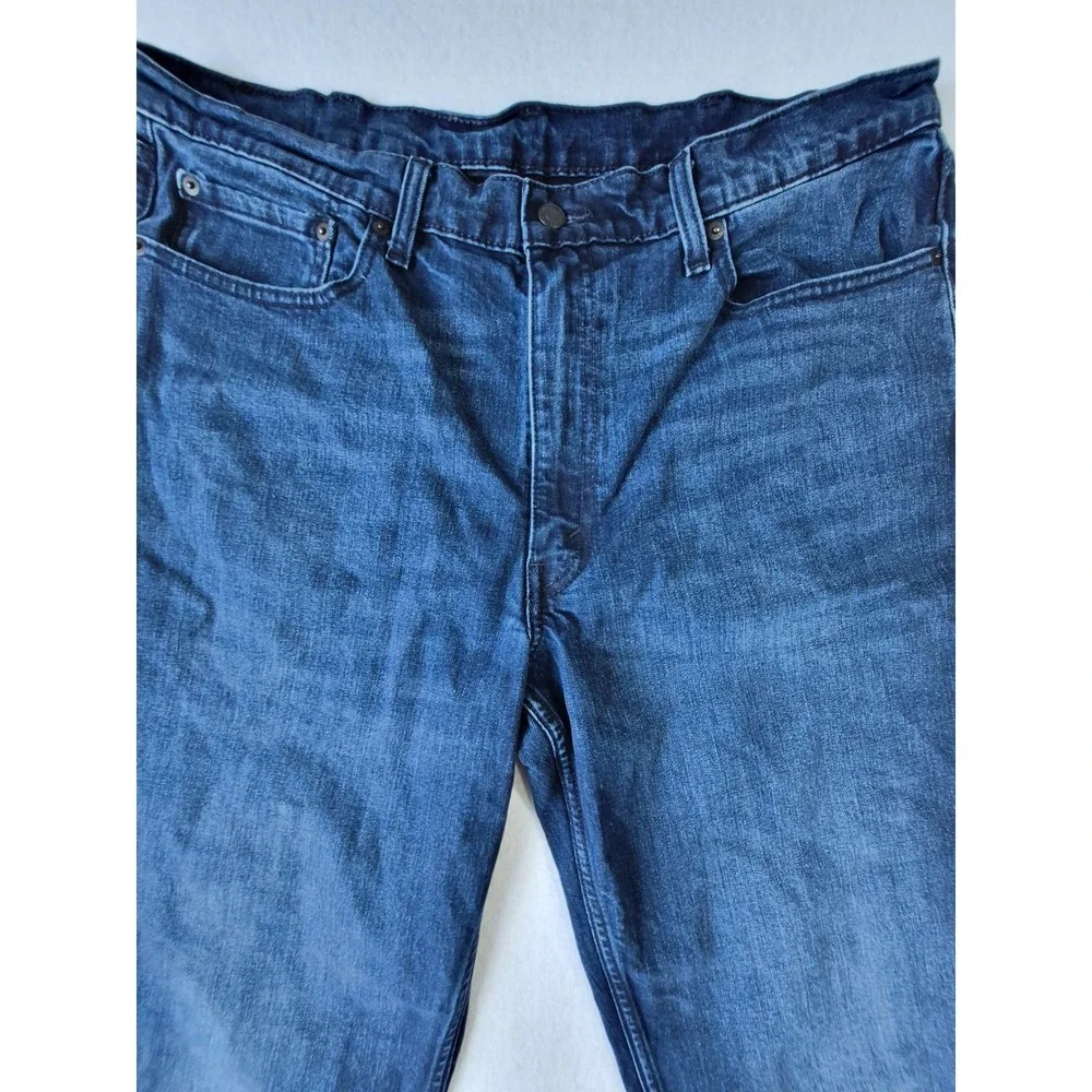 Levi's 511 Slim Fit Jeans Men's 38x32 Dark Wash Stretch Water Less Denim